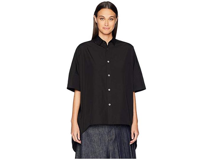 Y's By Yohji Yamamoto K-big Shirt (black) Women's Clothing