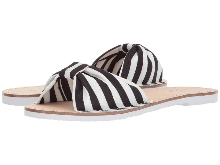 Kate Spade New York Indi (black/white Grosgrain) Women's Shoes