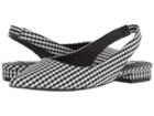 Steve Madden Envi Slingback Flat (black Gingham) Women's Sling Back Shoes