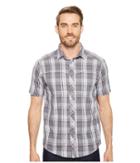 Under Armour Hitch Short Sleeve Woven (overcast Gray) Men's Clothing