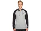 Under Armour Ua Threadborne Shoreline Popover (steel Light Heather/black/elemental) Men's Sweatshirt