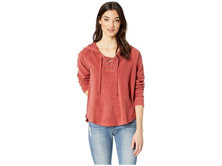 Billabong All Along Hoodie (redwood) Women's Fleece