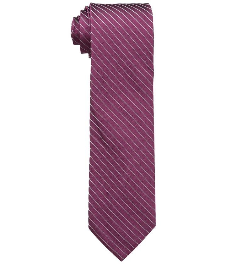 Calvin Klein Etched Windowpane A (burgundy) Ties