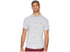 Quiksilver Waterfall Short Sleeve Shirt (vintage Indigo) Men's Short Sleeve Button Up