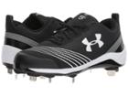 Under Armour Ua Glyde St (black/black/white) Women's Cleated Shoes