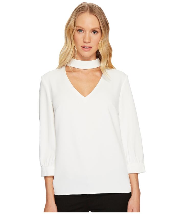 Trina Turk Opal Top (whitewash) Women's Clothing
