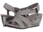 Anne Klein Cabrini (pewter/pewter Fabric) Women's Wedge Shoes