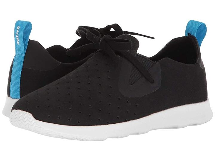 Native Kids Shoes Apollo Moc (little Kid/big Kid) (jiffy Black/shell White) Kid's Shoes