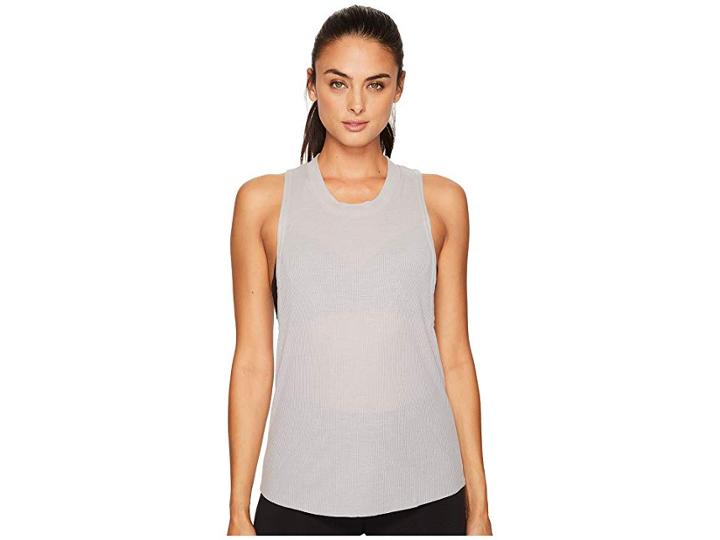 Alo Heat-wave Tank Top (alloy) Women's Sleeveless