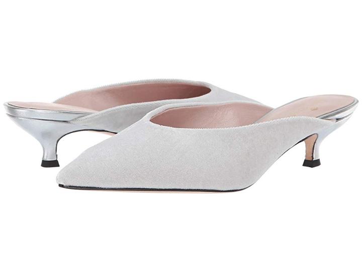 Kate Spade New York Donya (silver Velvet) Women's Shoes