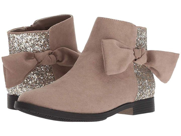 Kenneth Cole Reaction Kids Kennedy Tie (little Kid/big Kid) (taupe) Girl's Shoes