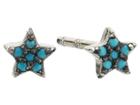 Shashi Tiny Star Studs Earrings (turquoise) Earring