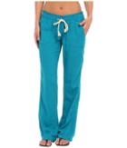 Roxy Ocean Side Pant (moroccan Blue) Women's Casual Pants