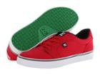 Dc Anvil Tx (athletic Red/black) Men's Skate Shoes