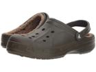 Crocs Winter Clog (dark Camo Green/khaki) Clog Shoes