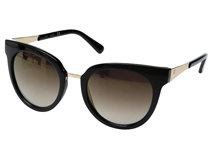 Guess Gf0309 (black/smoke Mirror Lens) Fashion Sunglasses