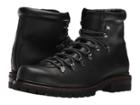 Frye Wyoming Hiker (black Wp Waxed Pebbled Leather/soft Vintage Leather) Men's Lace-up Boots