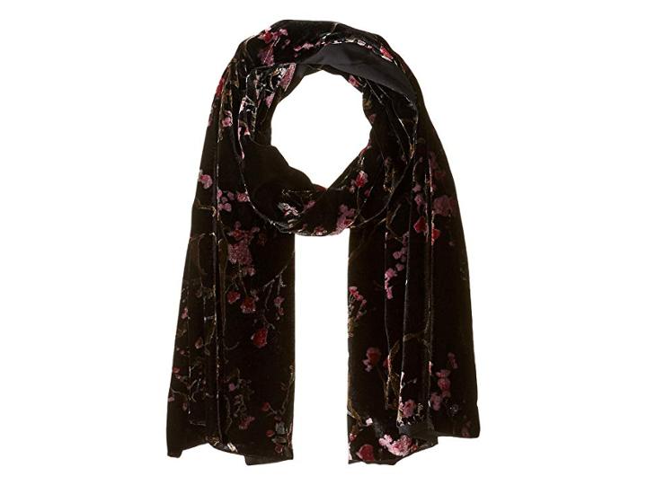 Lauren Ralph Lauren Amelia Double-faced Scarf (black) Scarves