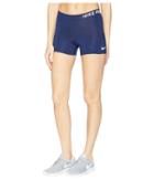 Nike Pro 3 Training Short (binary Blue/white) Women's Shorts