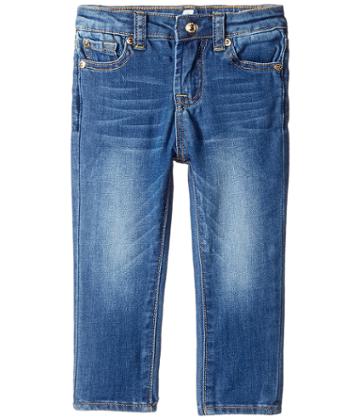 7 For All Mankind Kids The Skinny Jean In Hyde Park (infant) (hyde Park) Girl's Jeans