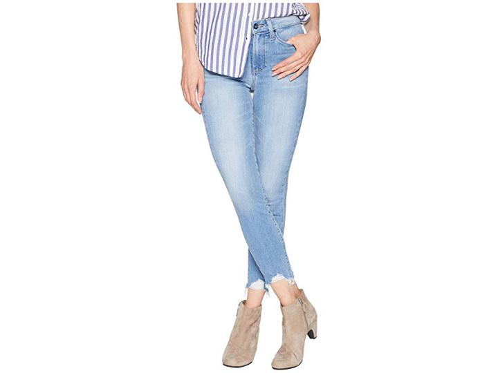 Paige Hoxton Ankle Petite W/ Super Distressed Hem In Alameda (alameda) Women's Jeans