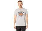 Adidas Buckets Graphic Tee (medium Grey Heather) Men's T Shirt