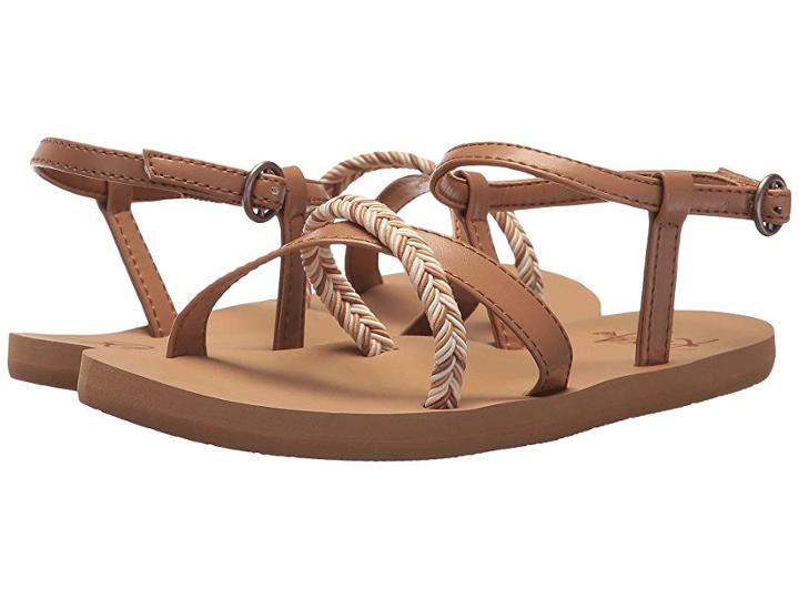 Roxy Kids Mikala (little Kid/big Kid) (tan) Girls Shoes