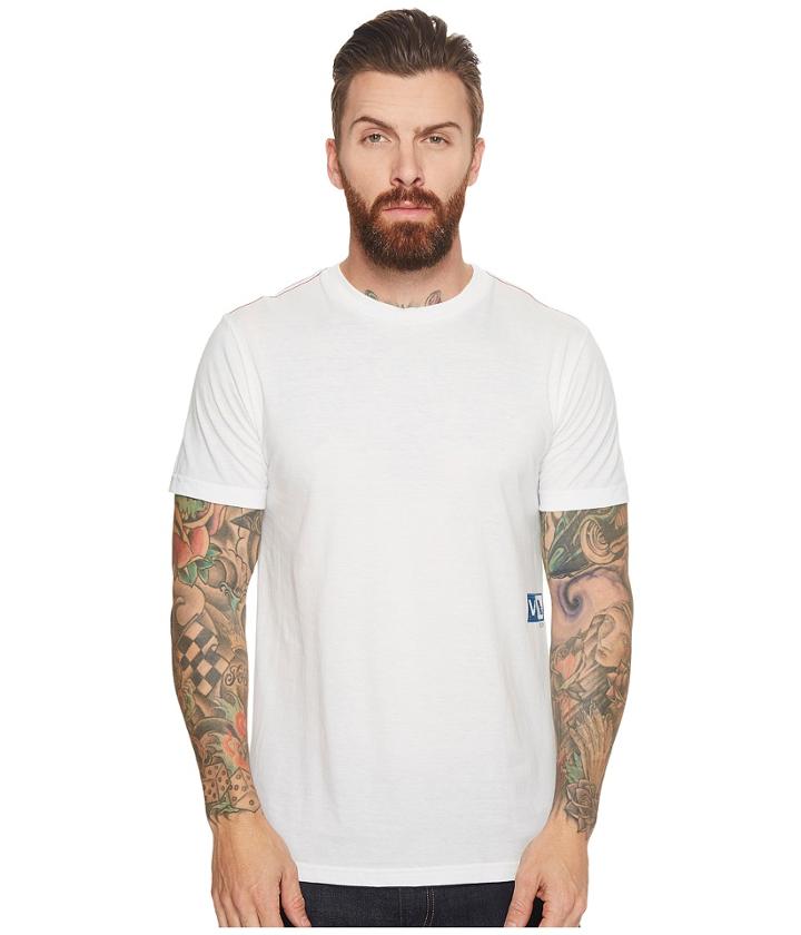 Rvca Glitch Box Tee (antique White) Men's T Shirt