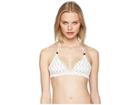 Heidi Klein Deia Smocked Triangle Top (print) Women's Swimwear
