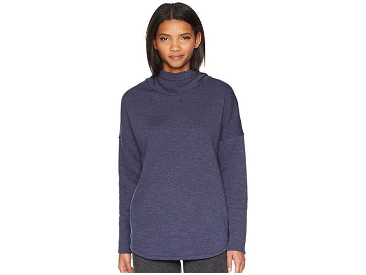 Burton Hixon Pullover Hoodie (mood Indigo Heather) Women's Sweatshirt