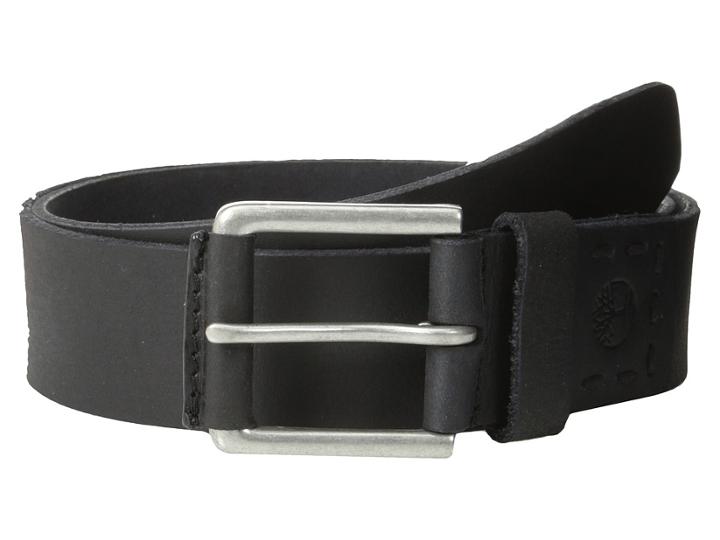 Timberland 40mm Pull Up Jean Belt (black 1) Men's Belts