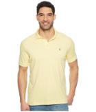 Polo Ralph Lauren Pima Polo Short Sleeve Knit (banana Peel) Men's Clothing