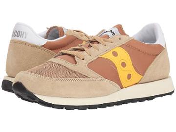 Saucony Originals Jazz Original Vintage (tan/yellow) Men's Classic Shoes