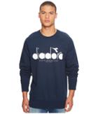 Diadora Sweatshirt (blue Denim) Men's Sweatshirt