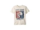 Lucky Brand Kids Born Free Short Sleeve T-shirt (big Kids) (turtledove) Boy's T Shirt