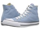Converse Chuck Taylor(r) All Star(r) Seasonal Color Hi (washed Denim) Lace Up Casual Shoes