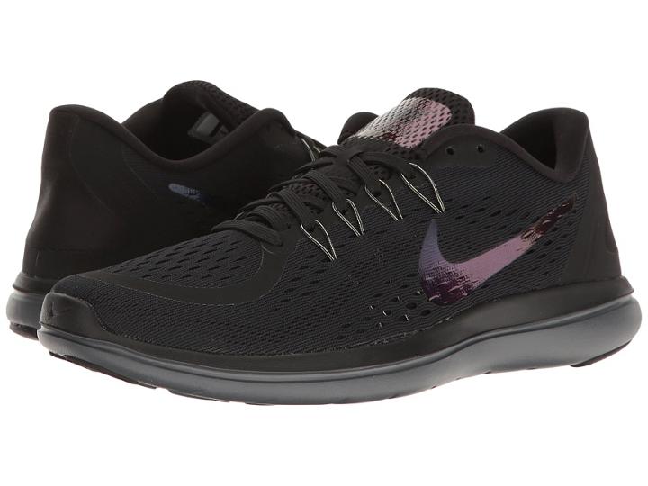 Nike Flex Rn 2017 Bts (black/dark Grey/dark Red) Women's Shoes