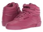 Reebok Kids Freestyle Hi (little Kid) (twisted Berry) Girl's Shoes