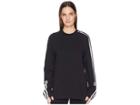 Adidas Y-3 By Yohji Yamamoto 3 Stripe Long Sleeve Unisex Tee (black/core White) T Shirt