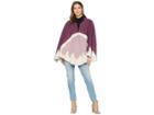 Echo Design Felted Knit Ruana (pickled Beet) Scarves