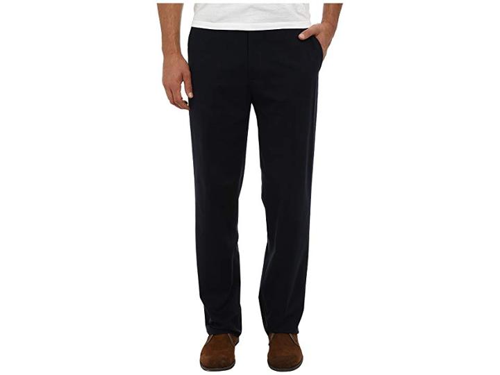 Dockers Easy Khaki D3 Classic Fit Flat Front (dockers Navy) Men's Casual Pants