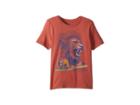 Peek Lion Tee (toddler/little Kids/big Kids) (rust) Boy's T Shirt