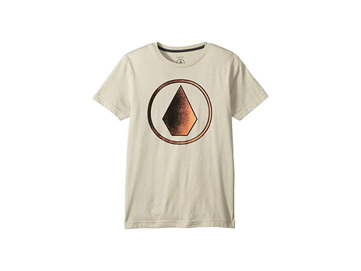 Volcom Kids Removed Short Sleeve Tee (big Kids) (oatmeal) Boy's T Shirt