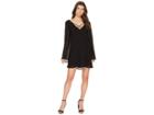 Show Me Your Mumu Joni Flow Dress (black Chiffon) Women's Dress