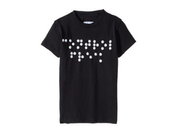 Nununu Braille T-shirt (infant/toddler/little Kids) (black) Boy's T Shirt