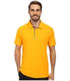 Oakley Elemental 2.0 Polo (bright Orange) Men's Short Sleeve Pullover