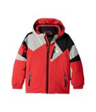 Spyder Kids Mini Leader Jacket (toddler/little Kids) (red/limelight/black) Boy's Coat