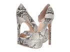 Steve Madden Dynamic (natural Snake) High Heels