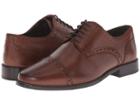 Nunn Bush Norcross Cap Toe Dress Casual Oxford (brown) Men's Lace Up Cap Toe Shoes