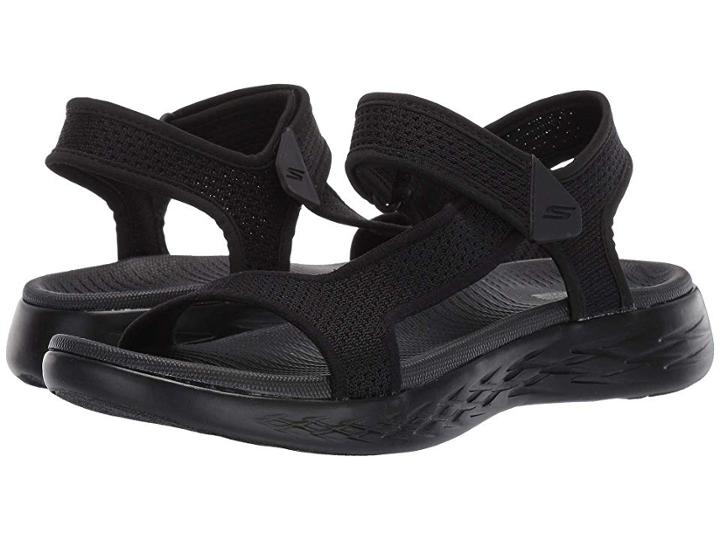 Skechers Performance On-the-go 600 Rubix (black) Women's Sandals